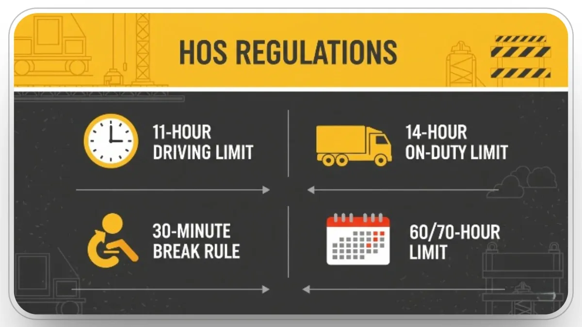 Truck Driver Hours: HOS Rules & Safety Guide